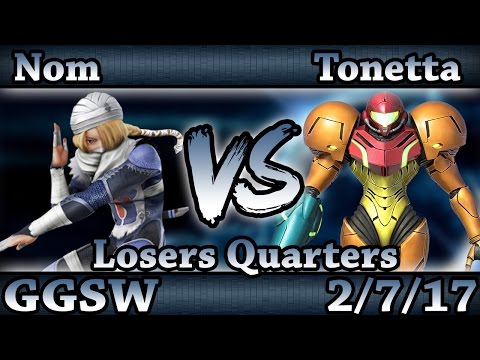 GGSW 19 - Nom (Sheik) Vs. Tonetta (Samus) Smash Wii U Losers Quarters - Smash 4