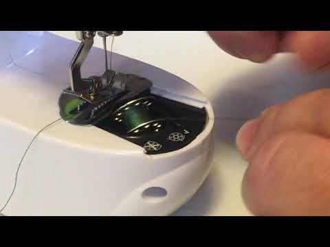singer Stitch Sew Quick 2 how to feed the bottom thread