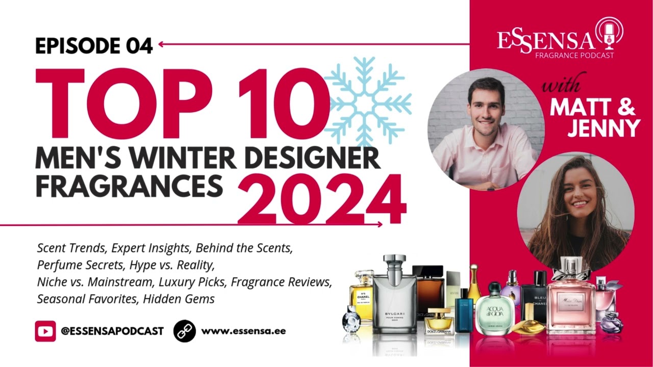 Top 10 Winter Designer Fragrances for Men | Best Scents for Winter 2024