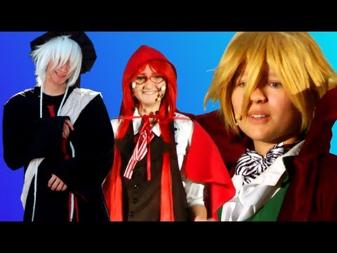 Das RotGrellchen Black Butler Cosplay-Act @ AniNite 2012