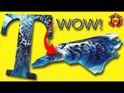 Bloom Pour | Acrylic Bloom Swipe | I AM AMAZED!