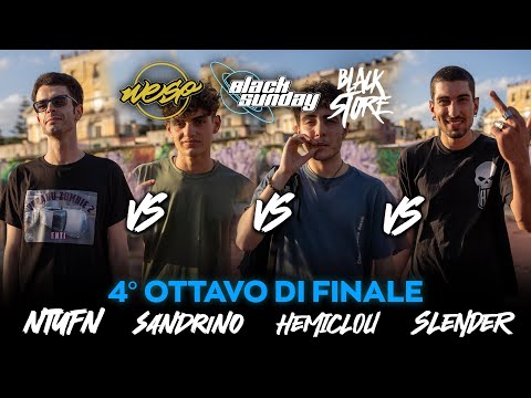 NTUFN vs SANDRINO vs HEMICLOU vs SLENDER (Ottavi di Finale) - BLACKSUNDAY x BODY ROCK JAM - 6ª TAPPA