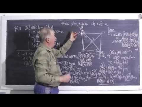 1/3 Lectia 418 - Congruenta triunghiurilor Linii importante in triunghi - Tema la geometrie Clasa 6