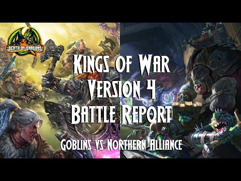Kings of War V4 Battle Report - Goblins vs Northern Alliance