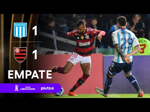 RACING 1 - 1 FLAMENGO | RESUMEN | FASE DE GRUPOS | CONMEBOL LIBERTADORES 2023 | PlutoTV