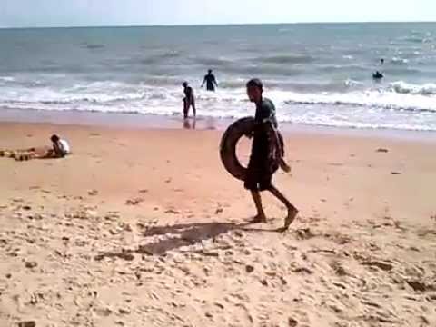 mazhar on beach in malaysia
