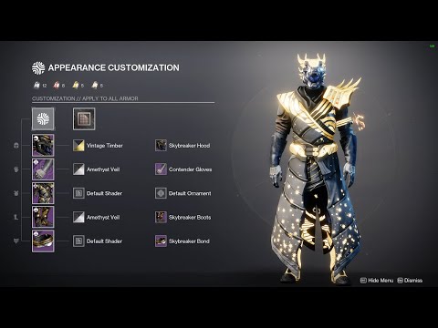 Destiny 2 Season 22 Trials of Osiris Flawless Glow (Warlock Skybreaker Set)