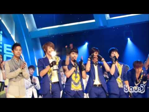 [FANCAM] 120607 M倒時計 MCD Infinite 一位授賞