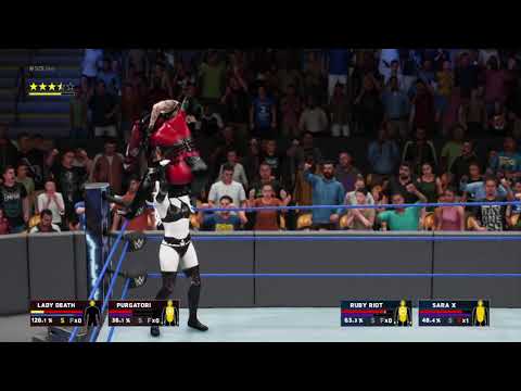 WWE 2K18 - The Faces Of Fear VS The Bad Girls