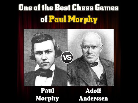 One of the Best Chess games of Paul Morphy | Morphy vs Anderssen 1858