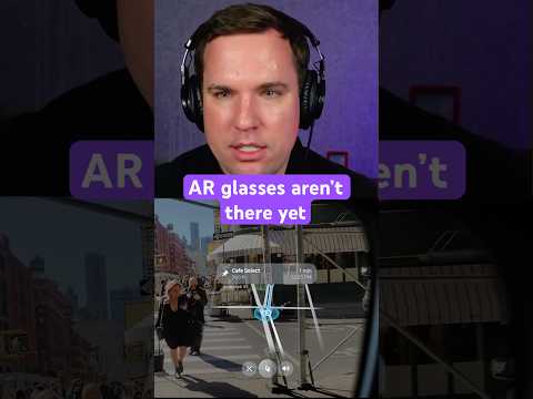 AR glasses could be great someday, we just haven’t seen that product yet. #Vergecast