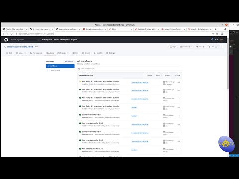 Codecast: Create a RubyGem 88: Add Ruby 3.1 to GitHub Actions and Update Bundle