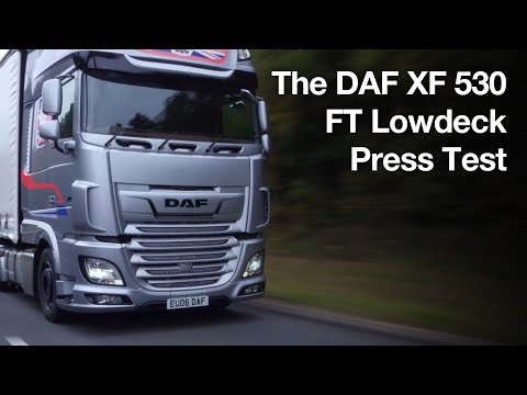 The DAF XF 530 FT Lowdeck Press Test