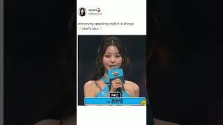 wonyoung english accent is so sexy and elegant🥹🤌 #idols