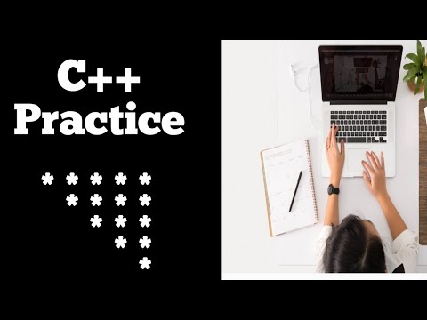 27 C Programming Questions Practice Star Pattern 3