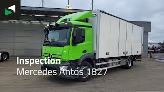Xe tải thùng kín Mercedes-Benz Antos 1827 4X2 2000kg Ladebordwand Automatic Xenon Euro 6 | Hình ảnh 4 - Autoline