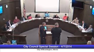 preview picture of video 'April 7, 2014 - City Council Special Meeting'