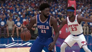 Philadelphia 76ers vs New York Knicks | NBA Playoffs 2024 Game 3 Full Game Highlights - NBA 2K24 Sim