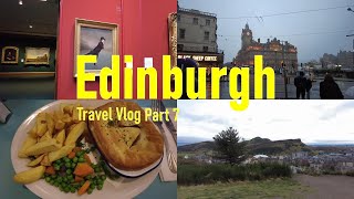 【エディンバラ旅行／edinburgh vlog】エディンバラ一人旅 Part 7　美術館やアーサーズシートに行ってみた日