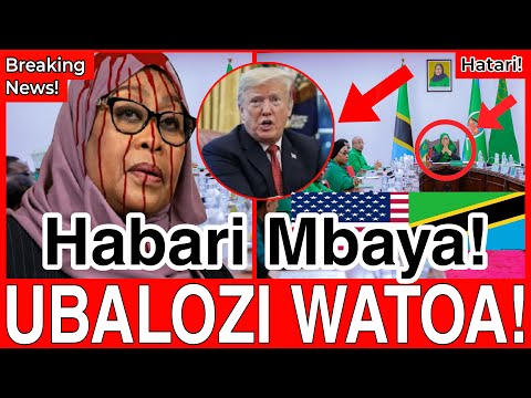 LATENIGHT‼️Tension in TZ as US EMBASSY Makes BIG Announcement