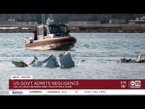 Army and FAA admit failures in deadly mid-air crash at DC's Reagan National Airport