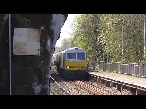 DB schenker 60066 Westerleigh to lindsey empty oil train + HORN