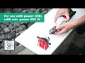 Wolfcraft vandens siurblys 1300 l / h s = 6 mm naudojamas su gręžtuvu 2202000