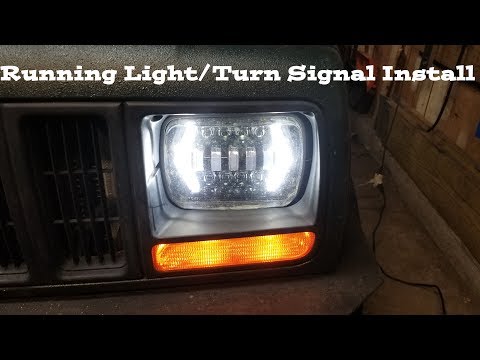 5x7 L.E.D. Headlight Running Light and Turn Signal Install