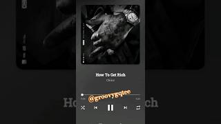 Chinx - &quot;How To Get Rich&quot; #Music #RipChinx