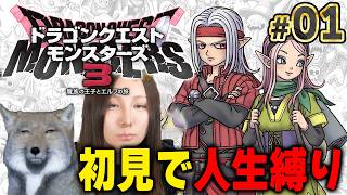 #1【人生縛り】ドラクエ モンスターズ3初見プレイ！最新作にむけて茶々茶が顔出しで『ドラゴンクエストモンスターズ３　魔族の王子とエルフの旅』を攻略する【DQM3/Steam版】