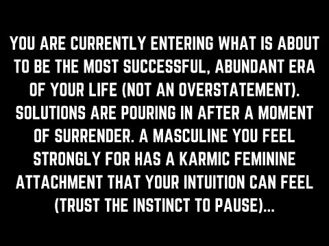 This is your sign to PAUSE & TRUST your intuition on this masculine... [Divine Feminine Reading]