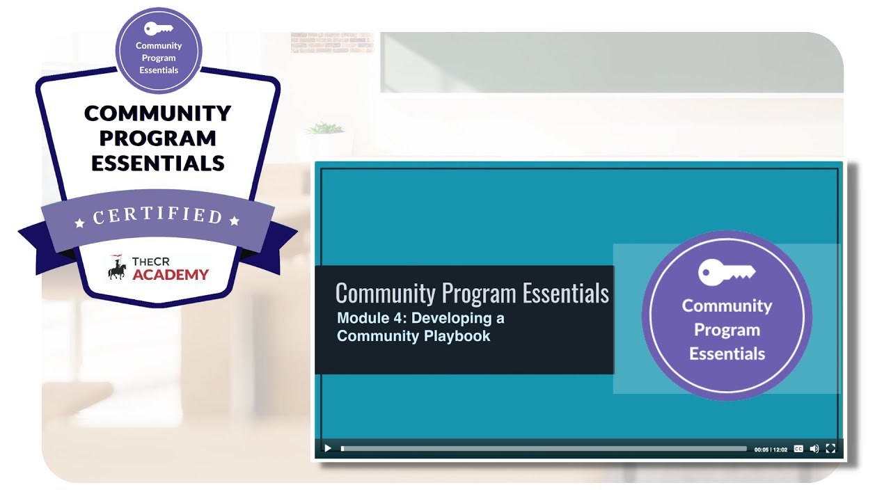 Community Program Essentials