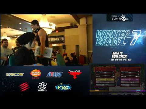 UMVC3 Dragonball Breakfast Club vs Brokentier! - Winter Brawl 7 Team Tournament