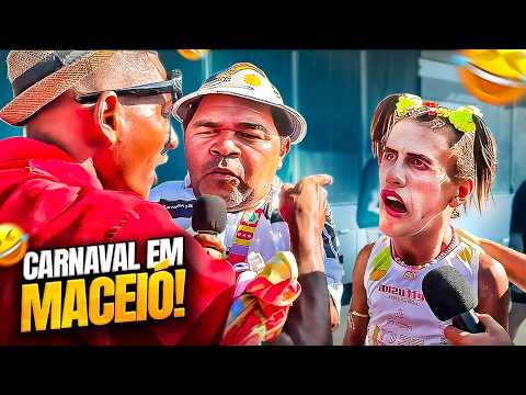 NO CARNAVAL DE MACEIÓ COM GALO CEGO E BETO TIZIU 🤣🤣 | GALO CEGO
