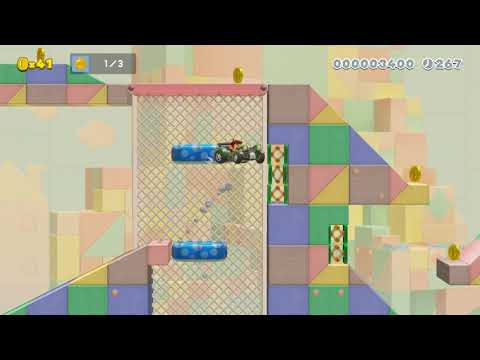 mario kart! (auto) by weegu 🍄 Super Mario Maker 2 #anb