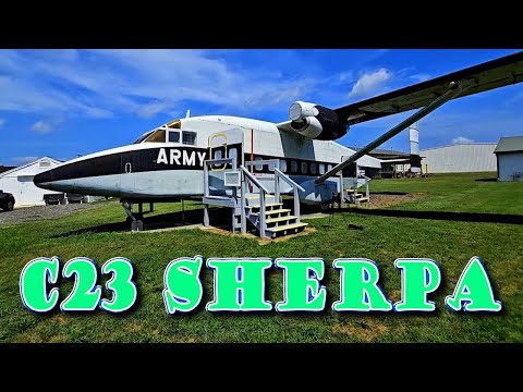Inside the C-23 Sherpa: A Military Transport Aircraft Tour