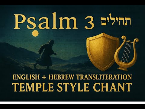 Psalm 3 Temple style English   Hebrew Chant