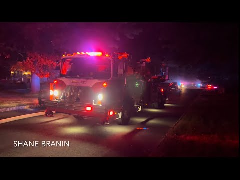 Hazlet Fire Department Tower Ladder 39-1-90 Responding 9/21/22