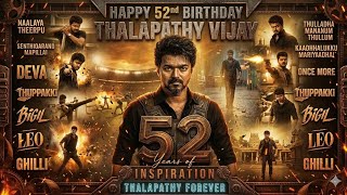 Thalapathy birthday special song mash-up mix