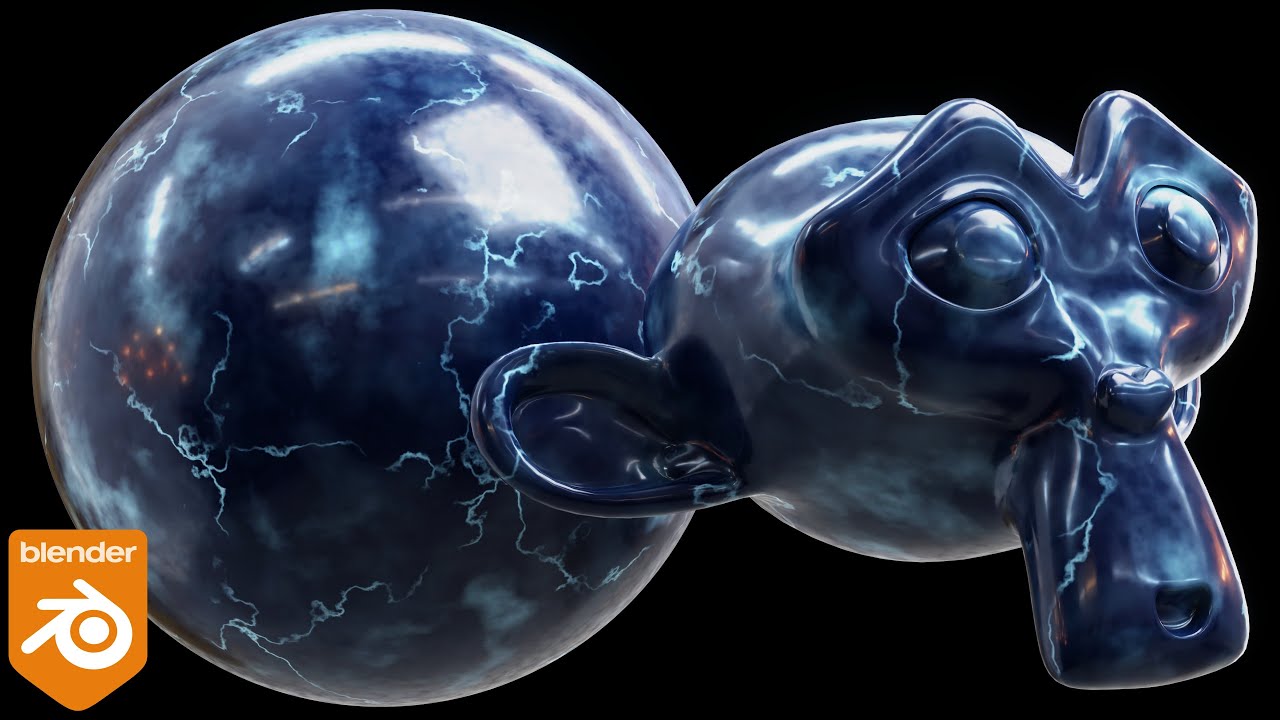 Procedural Blue Marble Material (Blender Tutorial)