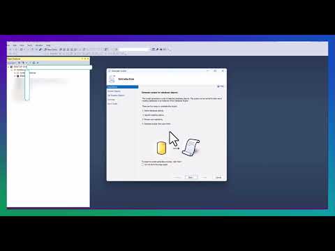 Exporter ta base SQL Server (.bak restaurée) en fichier .sql via SSMS