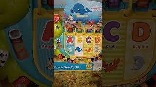 Dive into Early Reading 'Touch and Teach Sea Turtle #vtech #educational #youtube