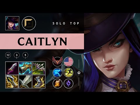 Caitlyn Top vs Vladimir - NA Grandmaster Patch 25.22