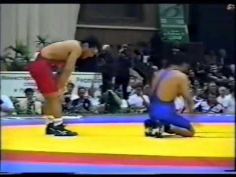 58 кг. Финал. А. Назарян - Р. Симонян (Ч.Е. Минск 1998)