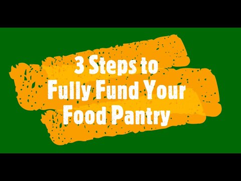 3 Steps to Fully Fund Your Food Pantry