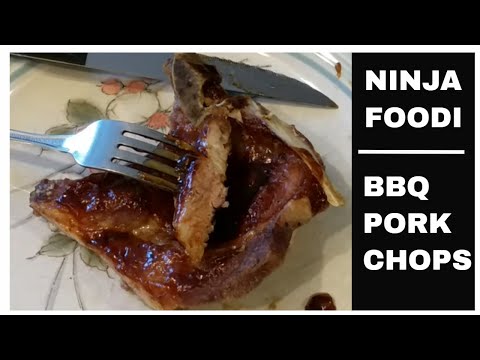 BBQ Pork Chops | Ninja Foodi | Tender & Juicy 🐖