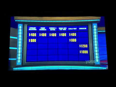 Double Jeopardy, Brian Chang Day 7 - 3rd Daily Double (1/27/21)