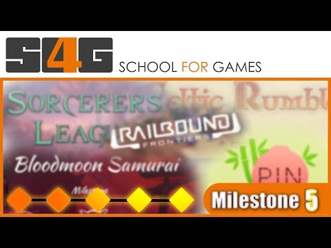 MILESTONE 5 an der School for Games - GOLDMASTER! (Milestoneupdate 5/5)