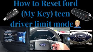 🤦‍♂️How to remove fords "mykey " (speed ,radio ,seatbelt) limiter feature on ford, truck, car,suv