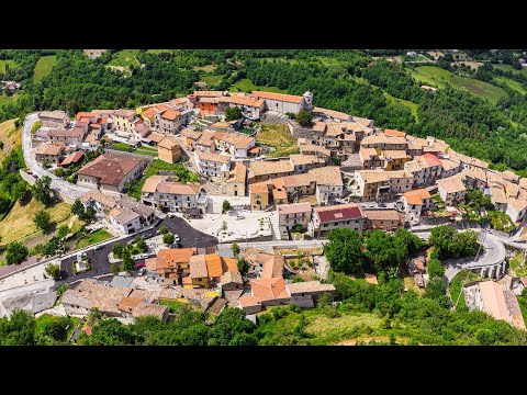 San Polo Matese - Molise dall'alto 4K